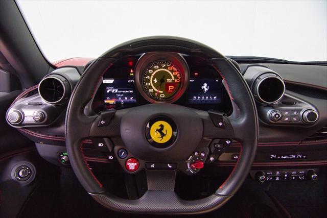 used 2022 Ferrari F8 Spider car, priced at $449,990