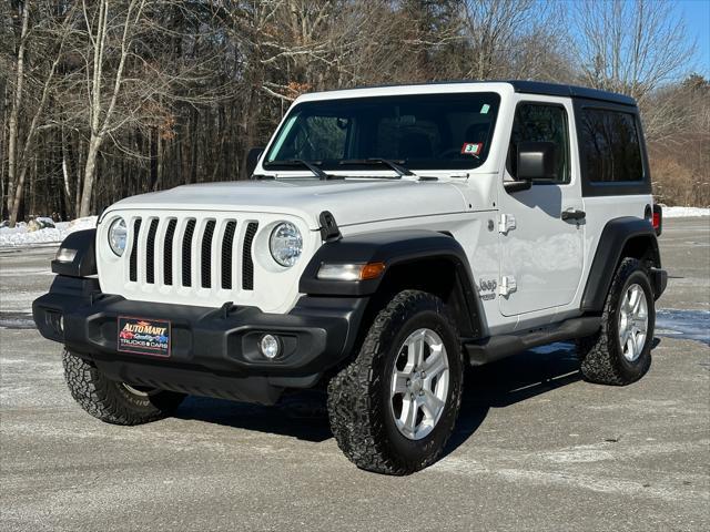 used 2019 Jeep Wrangler car, priced at $27,400