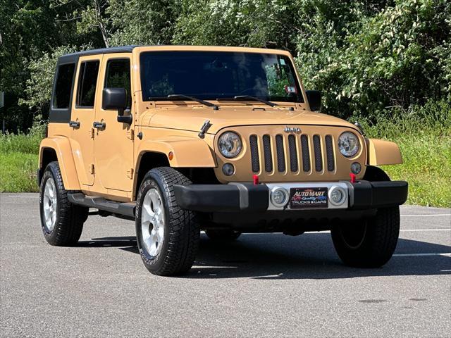 used 2014 Jeep Wrangler Unlimited car, priced at $21,900