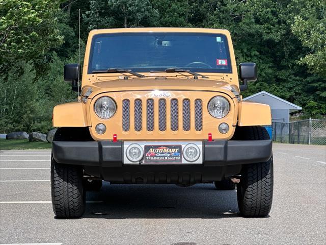 used 2014 Jeep Wrangler Unlimited car, priced at $21,900