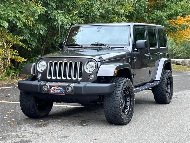 used 2017 Jeep Wrangler Unlimited car, priced at $31,900