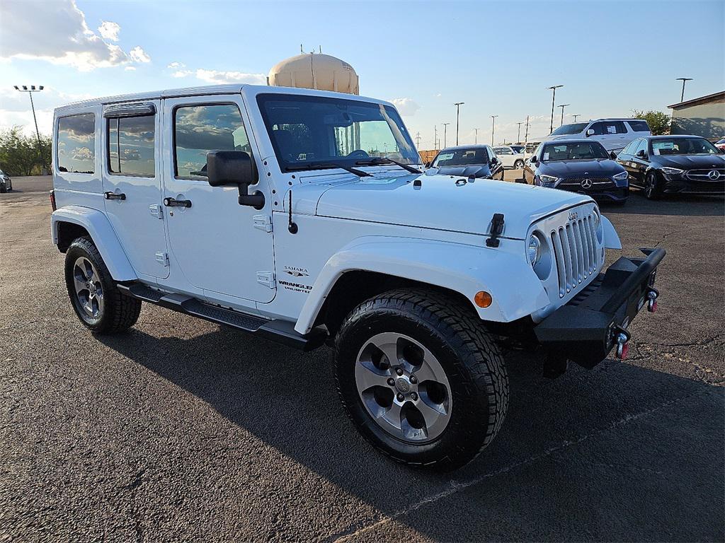 used 2017 Jeep Wrangler Unlimited car, priced at $20,990