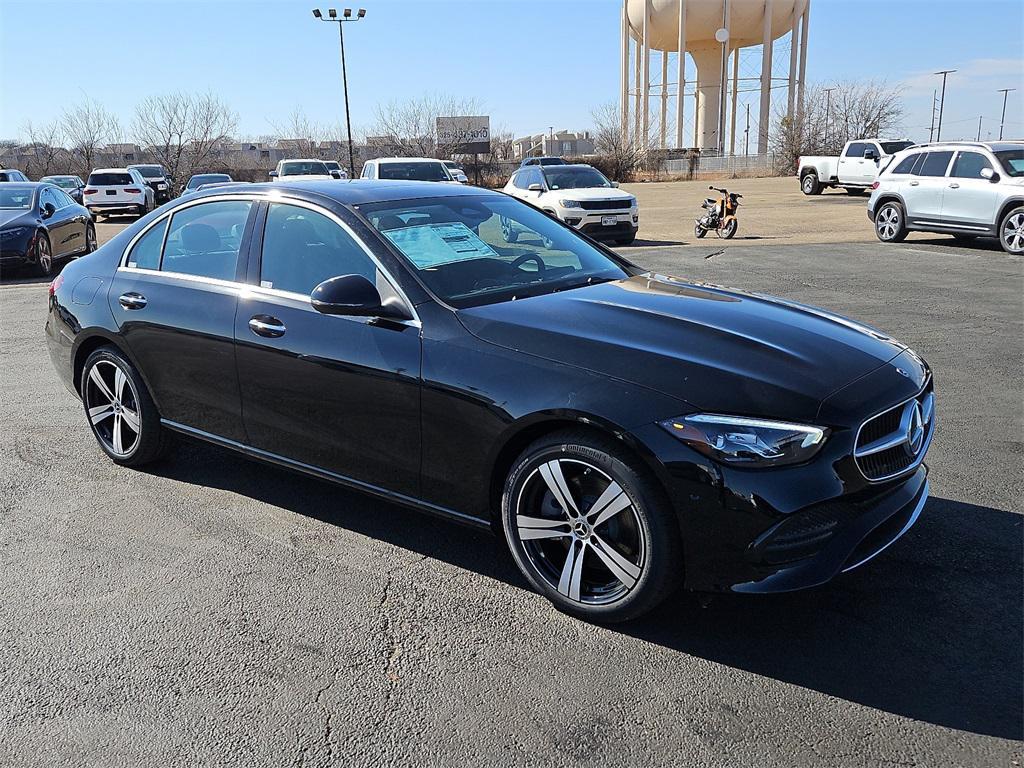 new 2025 Mercedes-Benz C-Class car, priced at $55,050