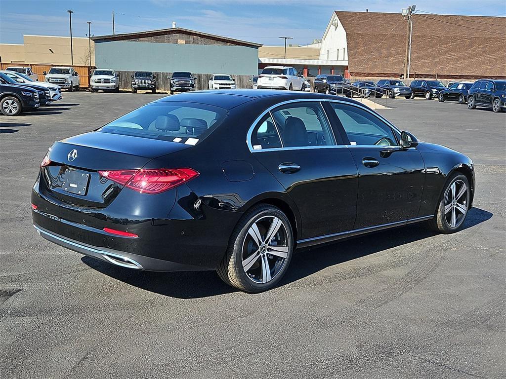 new 2025 Mercedes-Benz C-Class car, priced at $55,050