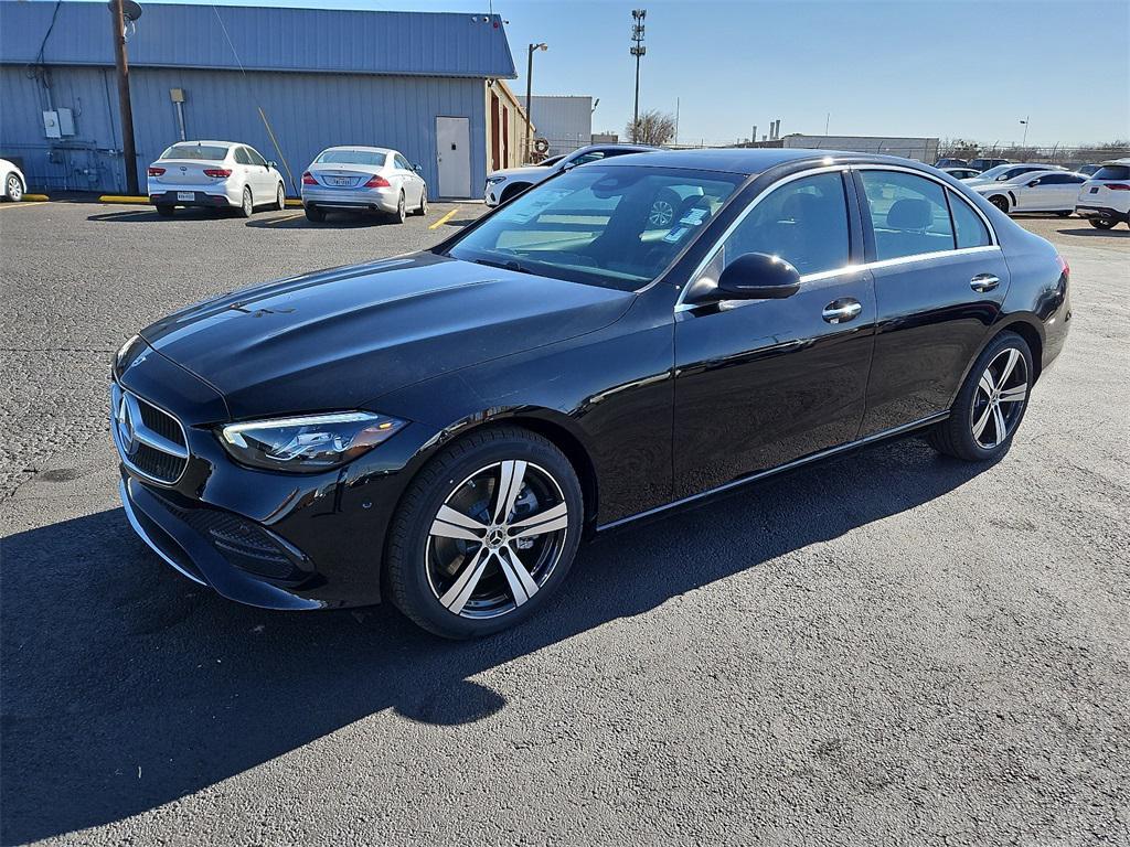 new 2025 Mercedes-Benz C-Class car, priced at $55,050