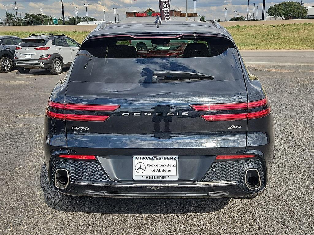 used 2025 Genesis GV70 car, priced at $36,890