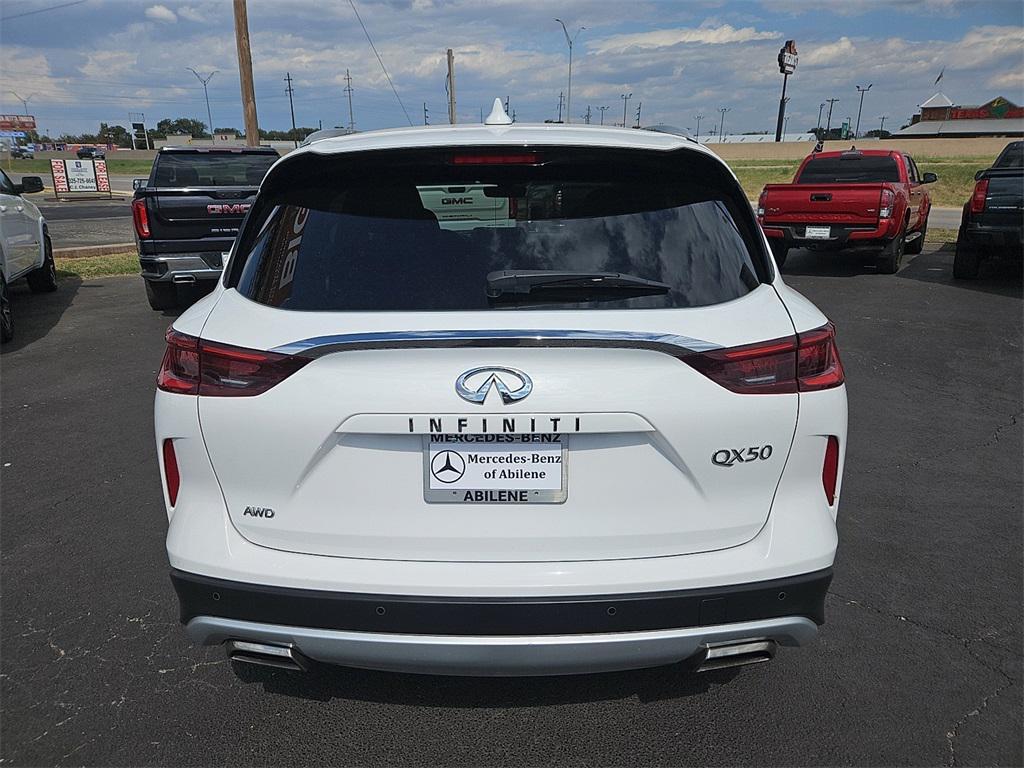 used 2024 INFINITI QX50 car, priced at $31,275