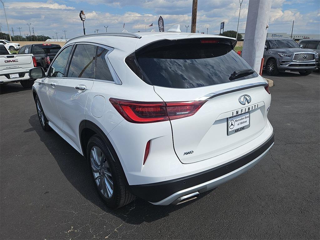 used 2024 INFINITI QX50 car, priced at $31,275