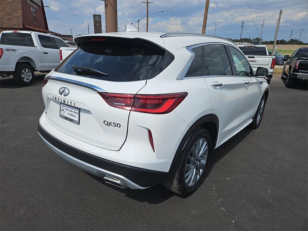 used 2024 INFINITI QX50 car, priced at $31,275