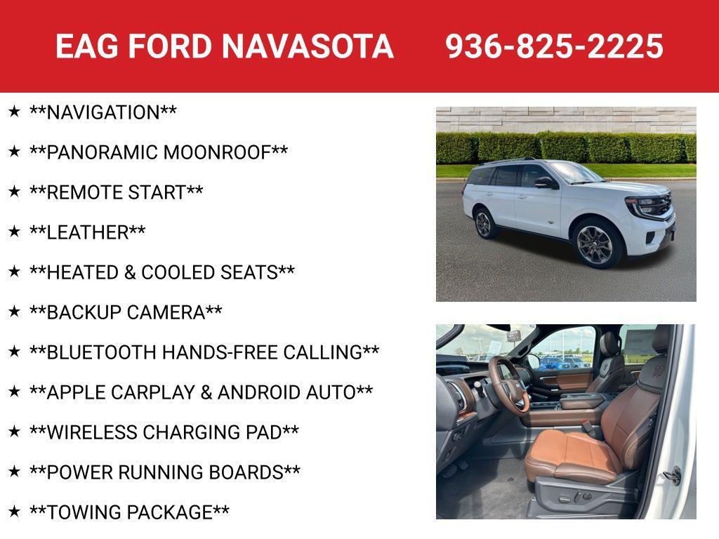 new 2025 Ford Expedition car, priced at $85,225