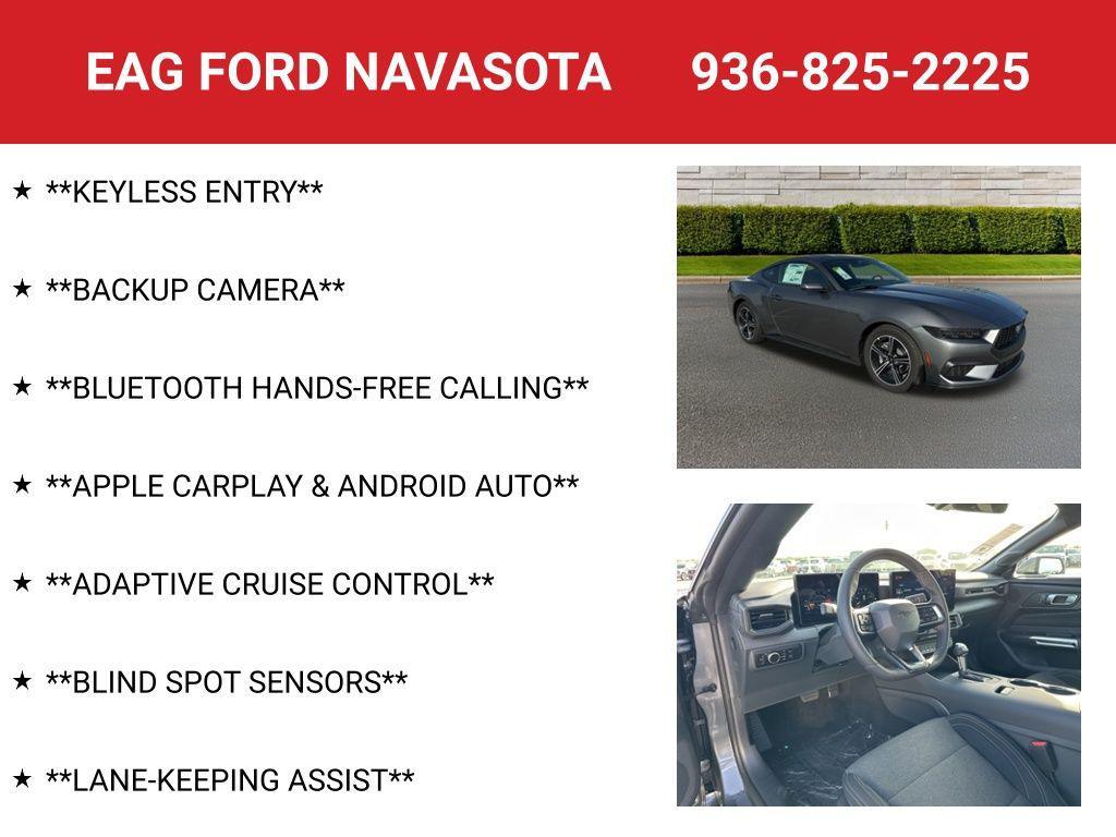 new 2025 Ford Mustang car, priced at $31,879