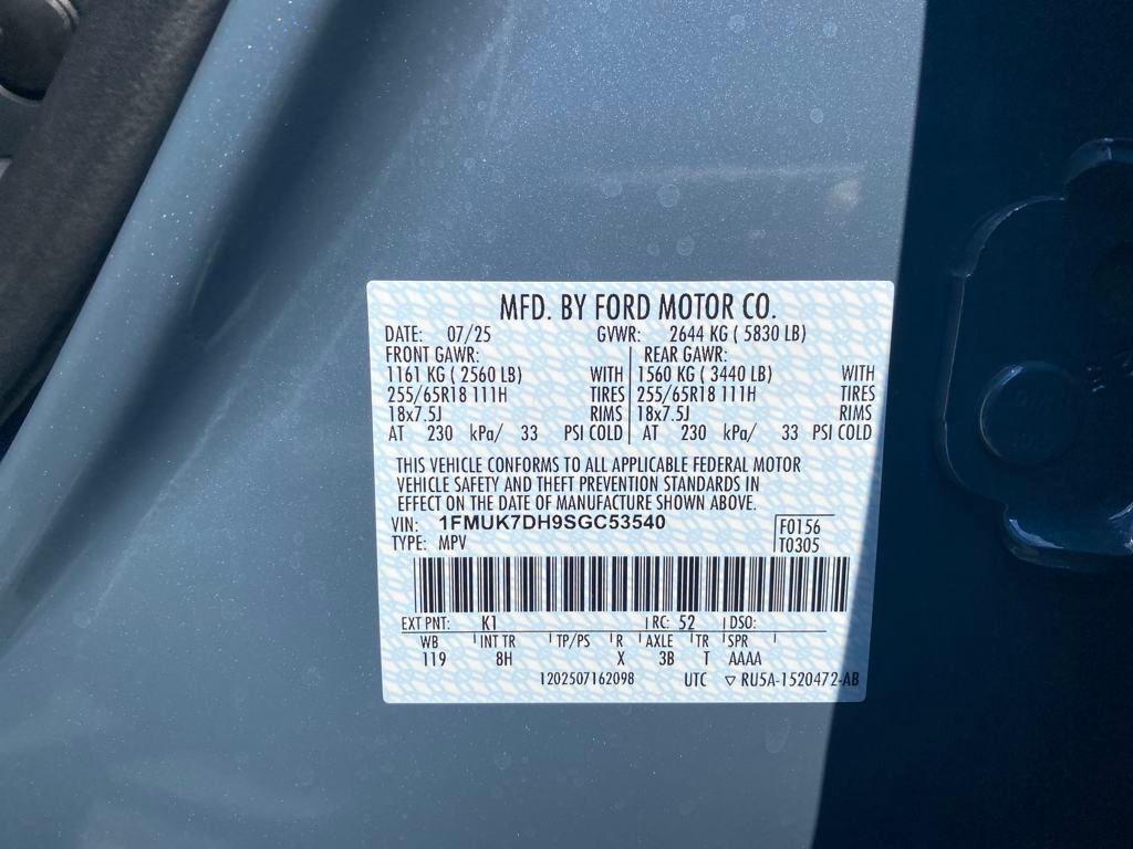 new 2025 Ford Explorer car, priced at $42,640