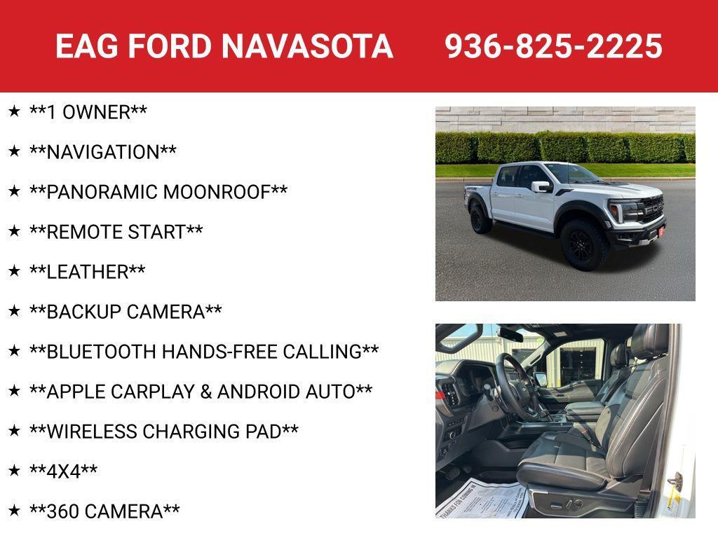 used 2024 Ford F-150 car, priced at $78,899