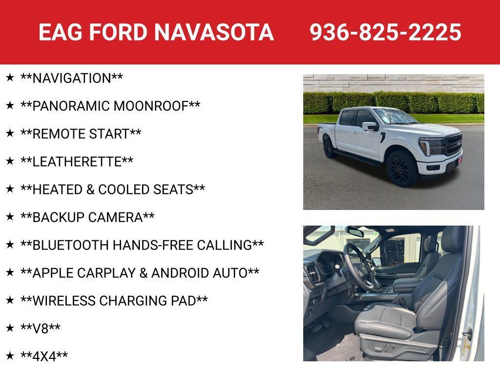 new 2025 Ford F-150 car, priced at $67,022