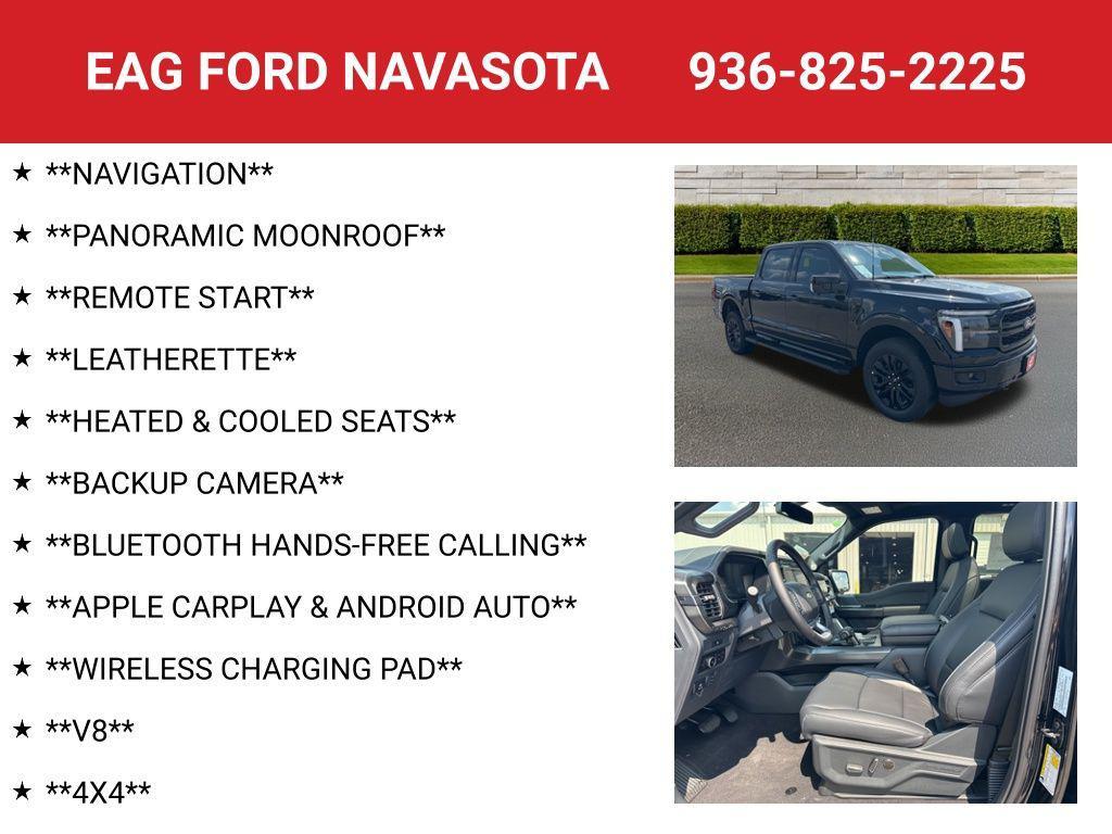 new 2025 Ford F-150 car, priced at $66,647
