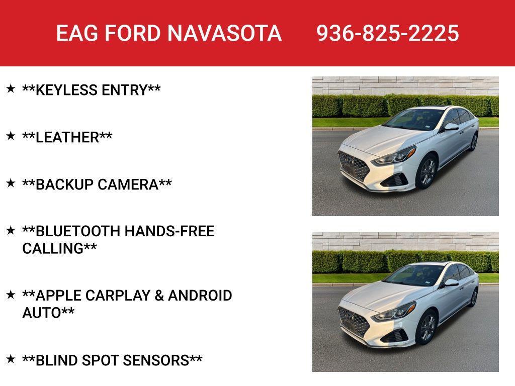 used 2018 Hyundai Sonata car, priced at $9,999