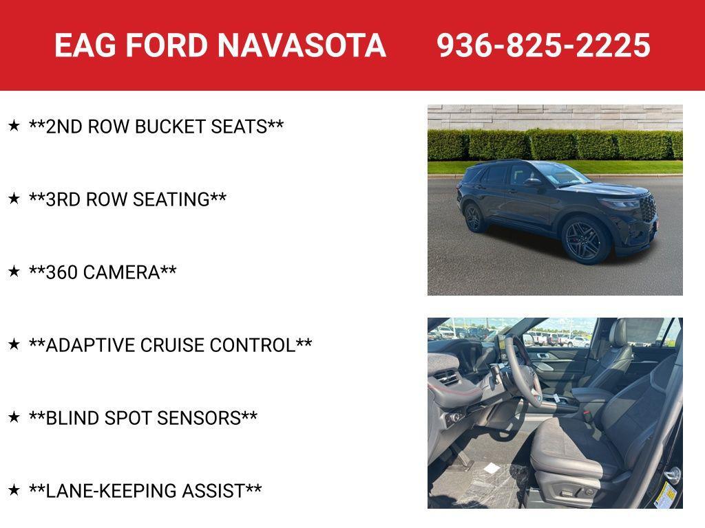 new 2025 Ford Explorer car, priced at $53,611