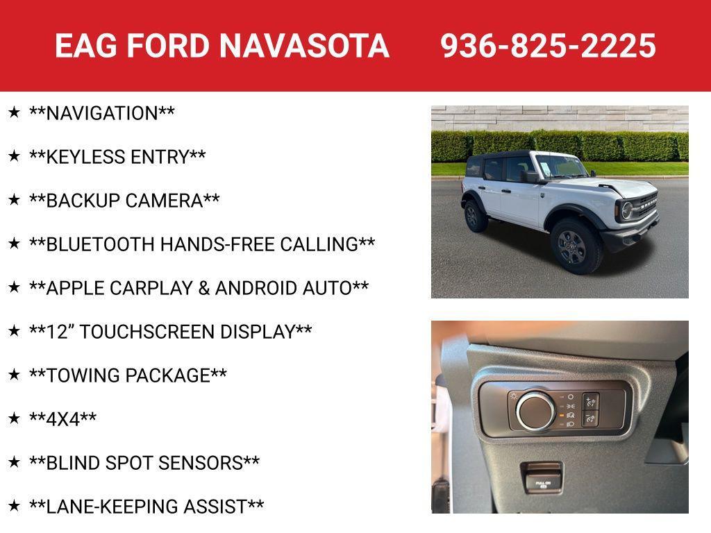 new 2025 Ford Bronco car, priced at $40,598