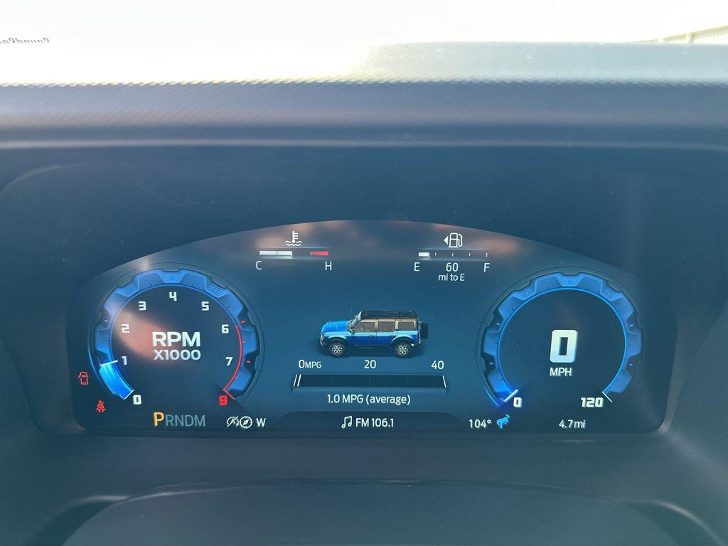 new 2025 Ford Bronco car, priced at $40,598