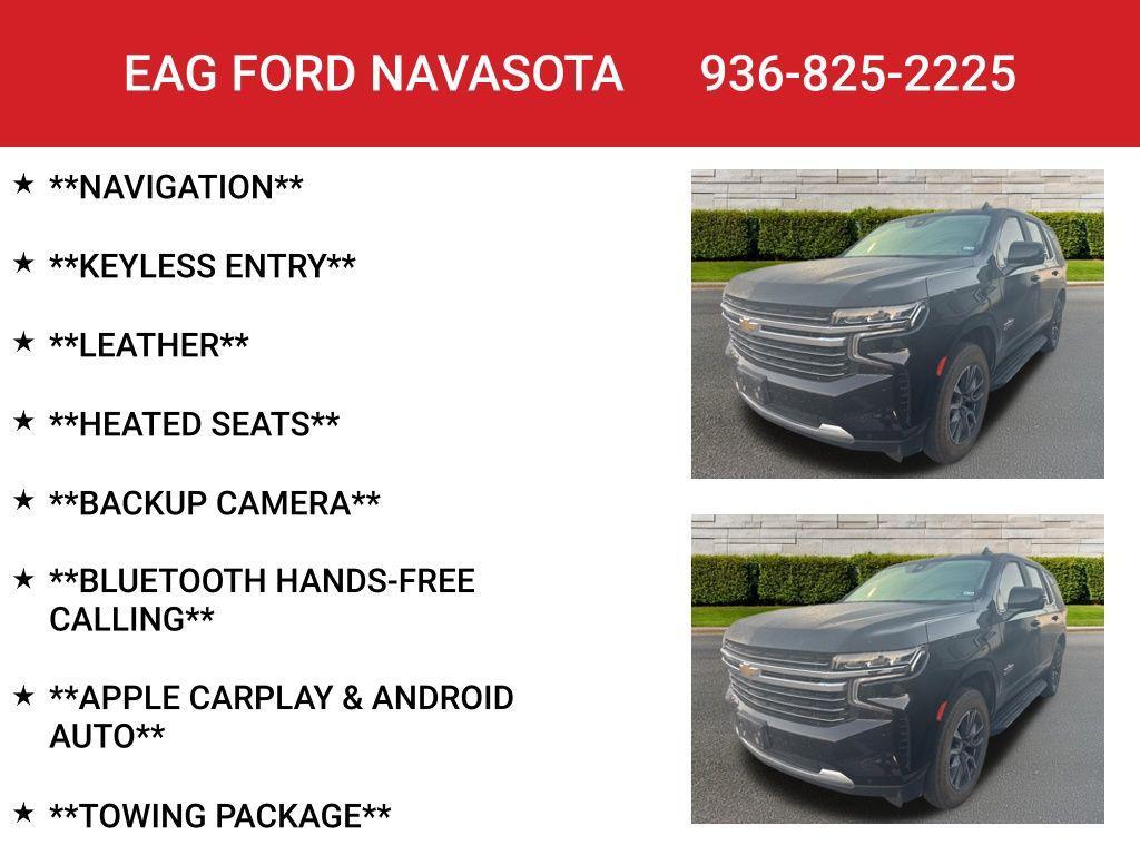 used 2022 Chevrolet Tahoe car, priced at $39,199