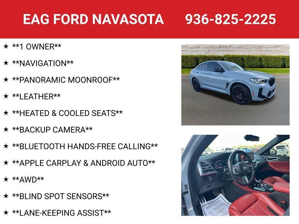 used 2024 BMW X4 M car, priced at $68,994