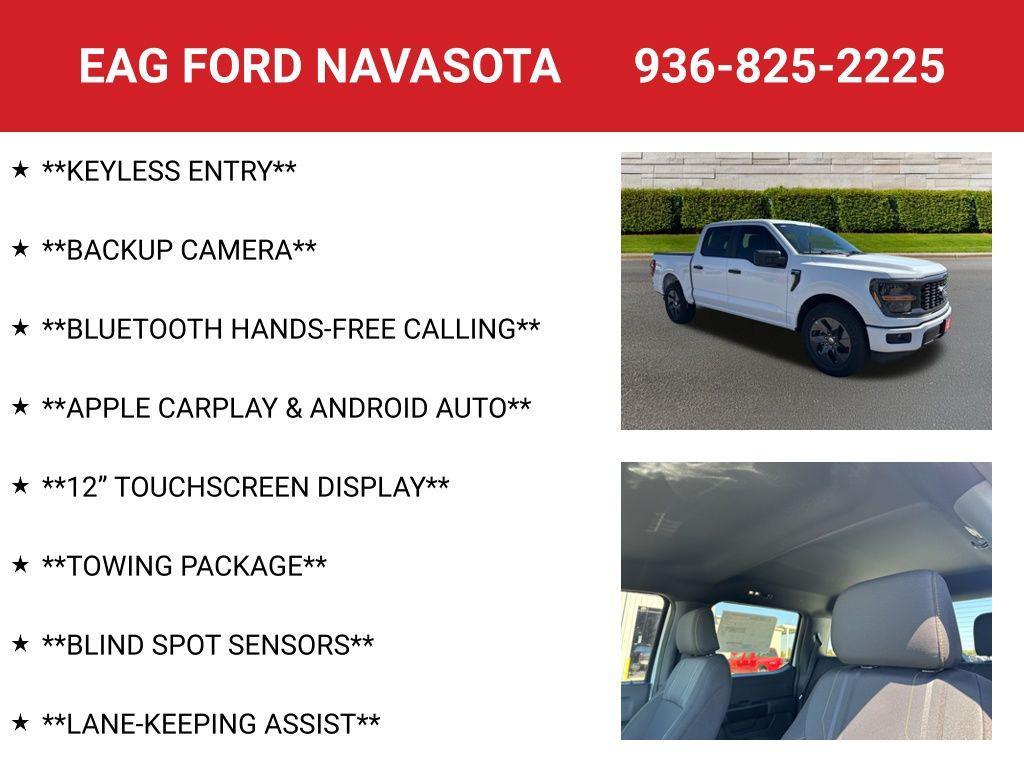 new 2025 Ford F-150 car, priced at $48,540