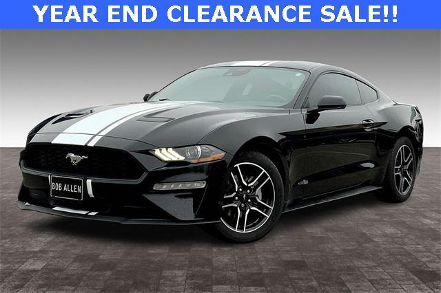 used 2022 Ford Mustang car, priced at $24,678