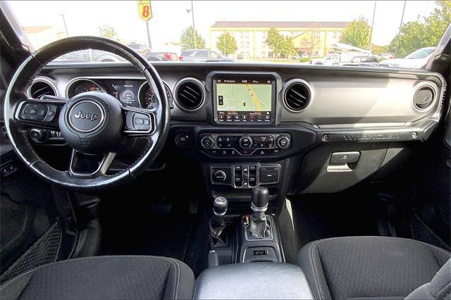 used 2021 Jeep Wrangler Unlimited car, priced at $28,220