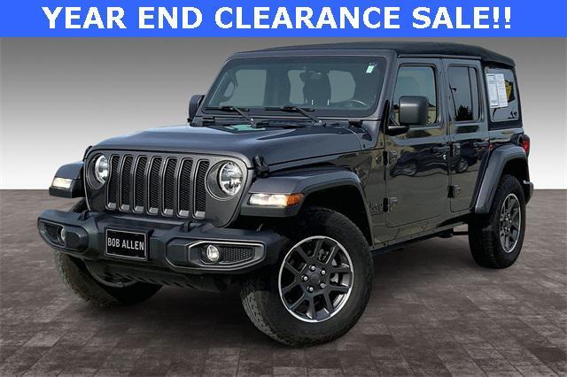 used 2021 Jeep Wrangler Unlimited car, priced at $27,542