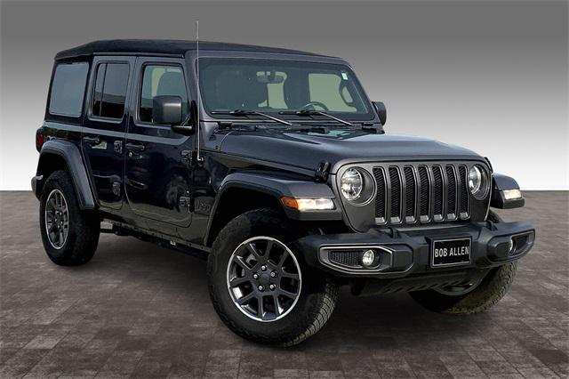 used 2021 Jeep Wrangler Unlimited car, priced at $28,220