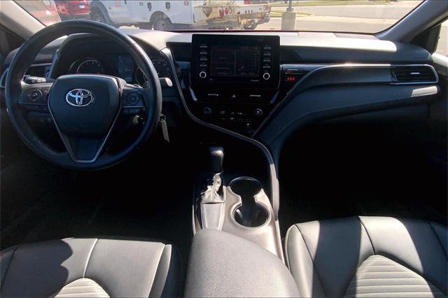 used 2021 Toyota Camry car, priced at $21,400