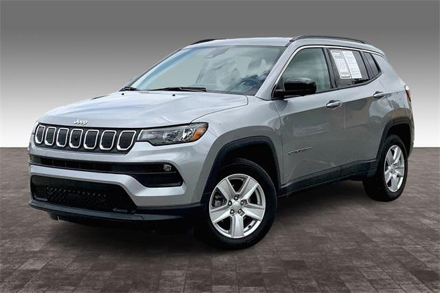 used 2022 Jeep Compass car, priced at $25,359