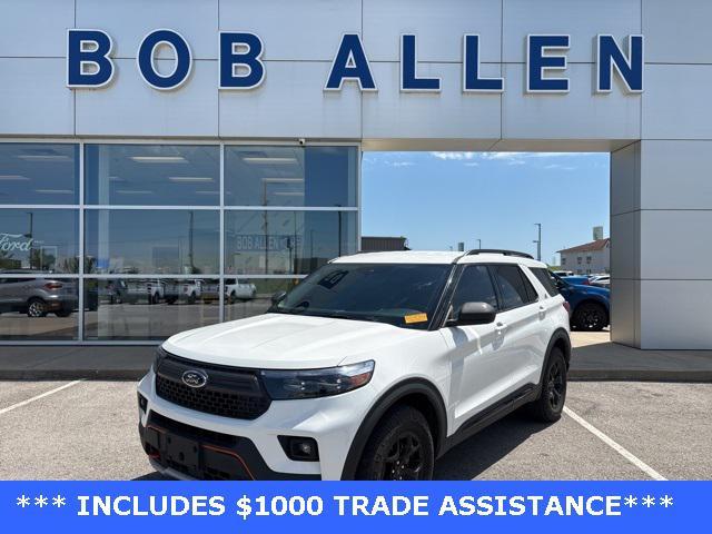used 2022 Ford Explorer car, priced at $27,750