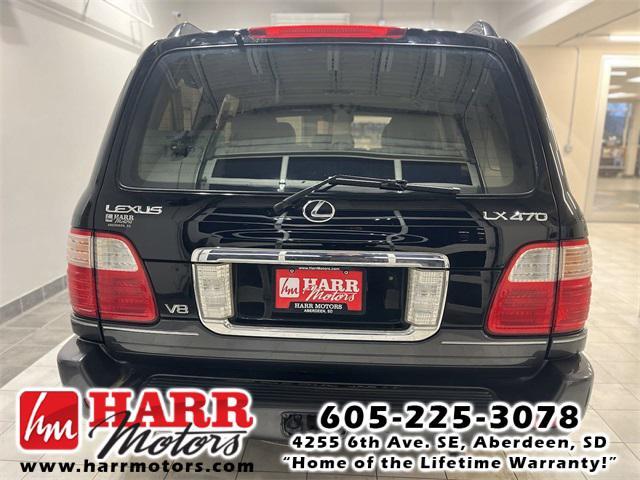 used 2003 Lexus LX 470 car, priced at $15,999