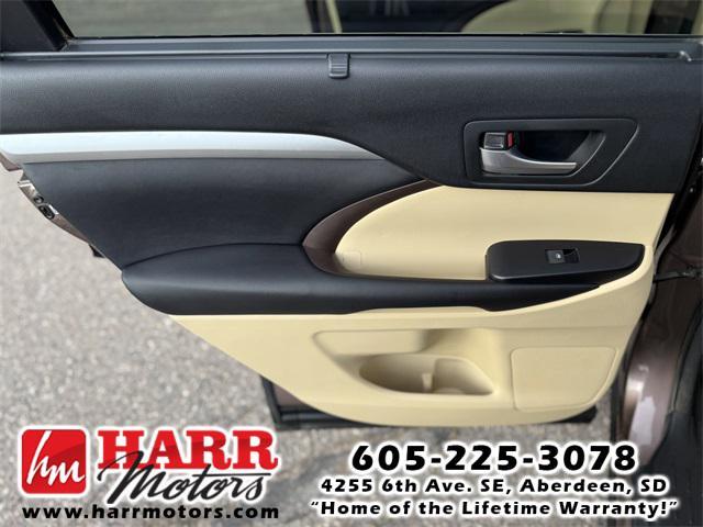 used 2017 Toyota Highlander car, priced at $21,999