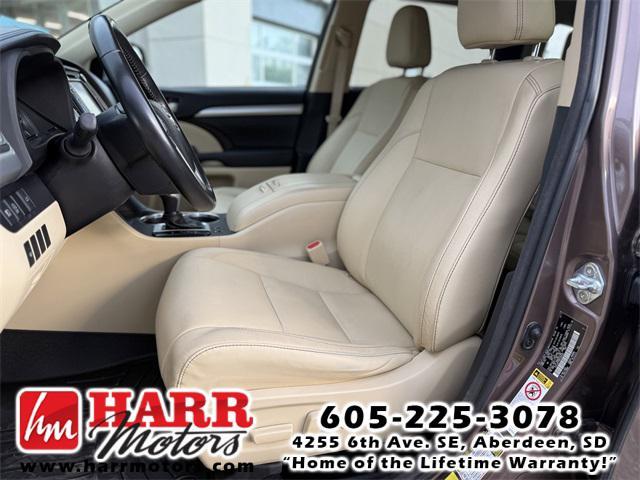used 2017 Toyota Highlander car, priced at $21,999