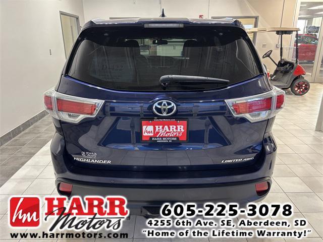 used 2015 Toyota Highlander car, priced at $16,999