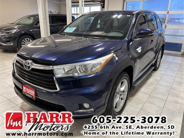 used 2015 Toyota Highlander car, priced at $16,999