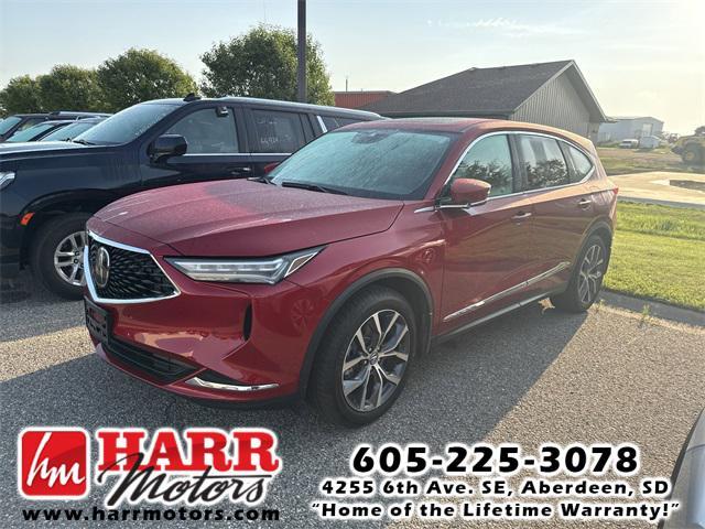 used 2022 Acura MDX car, priced at $35,999