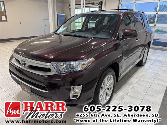 used 2012 Toyota Highlander Hybrid car, priced at $11,999