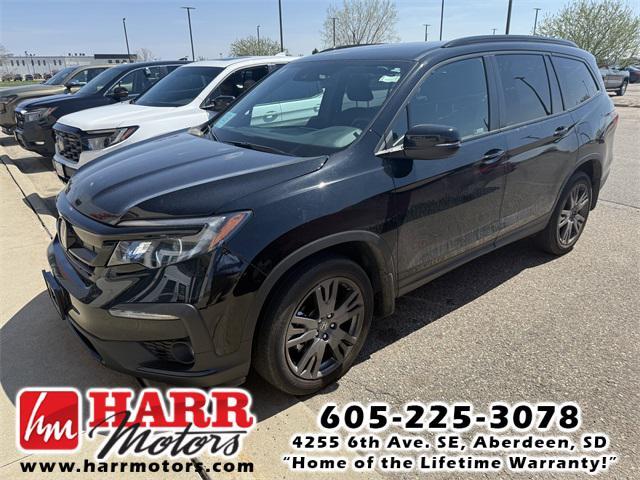 used 2022 Honda Pilot car, priced at $31,999