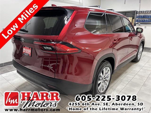 used 2024 Toyota Grand Highlander car, priced at $52,000