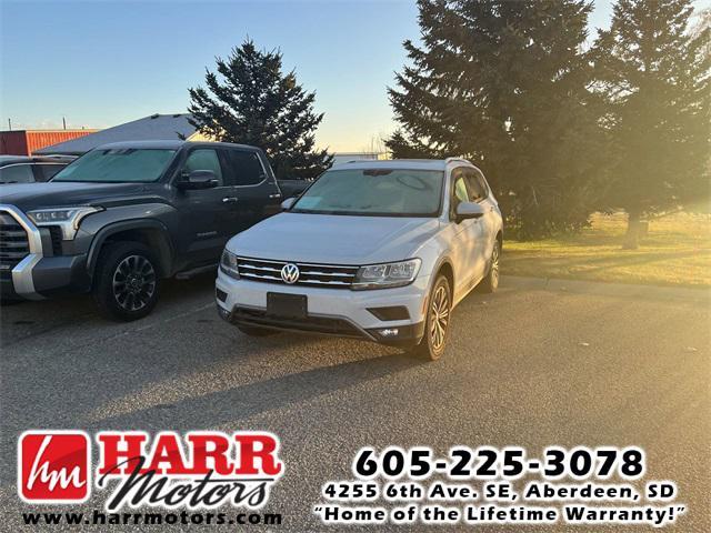 used 2018 Volkswagen Tiguan car, priced at $17,999