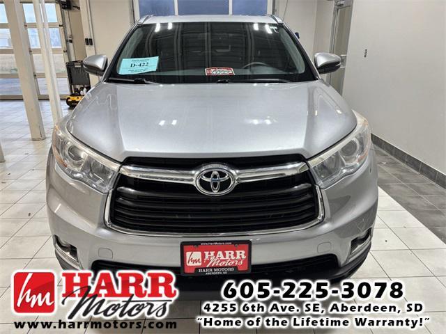 used 2016 Toyota Highlander car, priced at $19,999