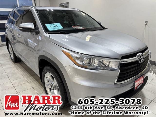 used 2016 Toyota Highlander car, priced at $19,999