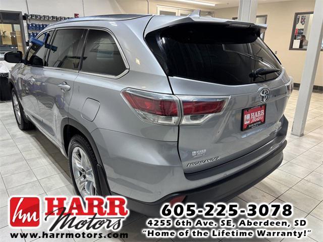 used 2016 Toyota Highlander car, priced at $19,999