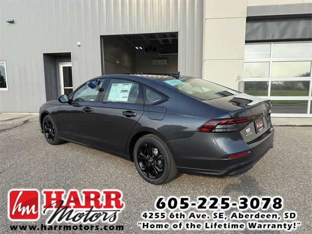 new 2025 Honda Accord car, priced at $30,710