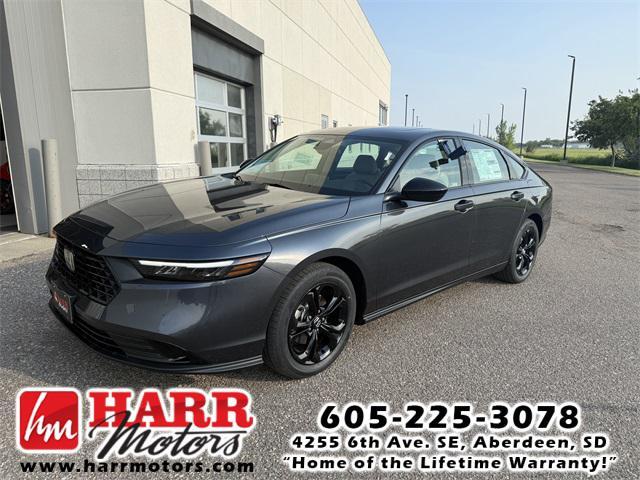 new 2025 Honda Accord car, priced at $30,710