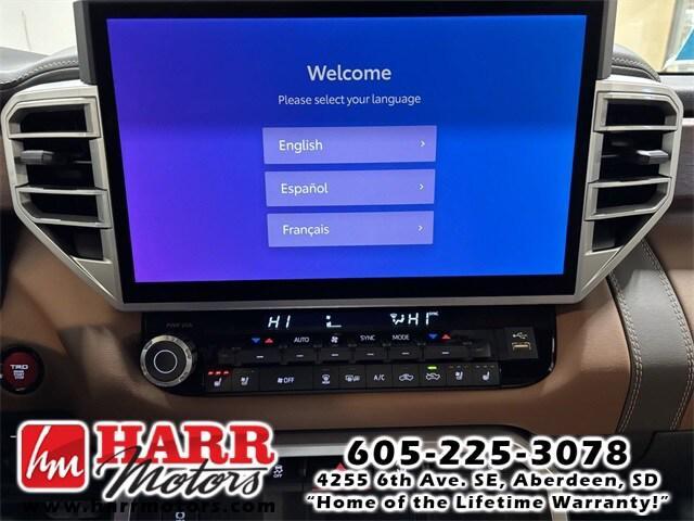 used 2025 Toyota Tundra car