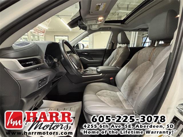 used 2023 Toyota Highlander Hybrid car, priced at $42,599